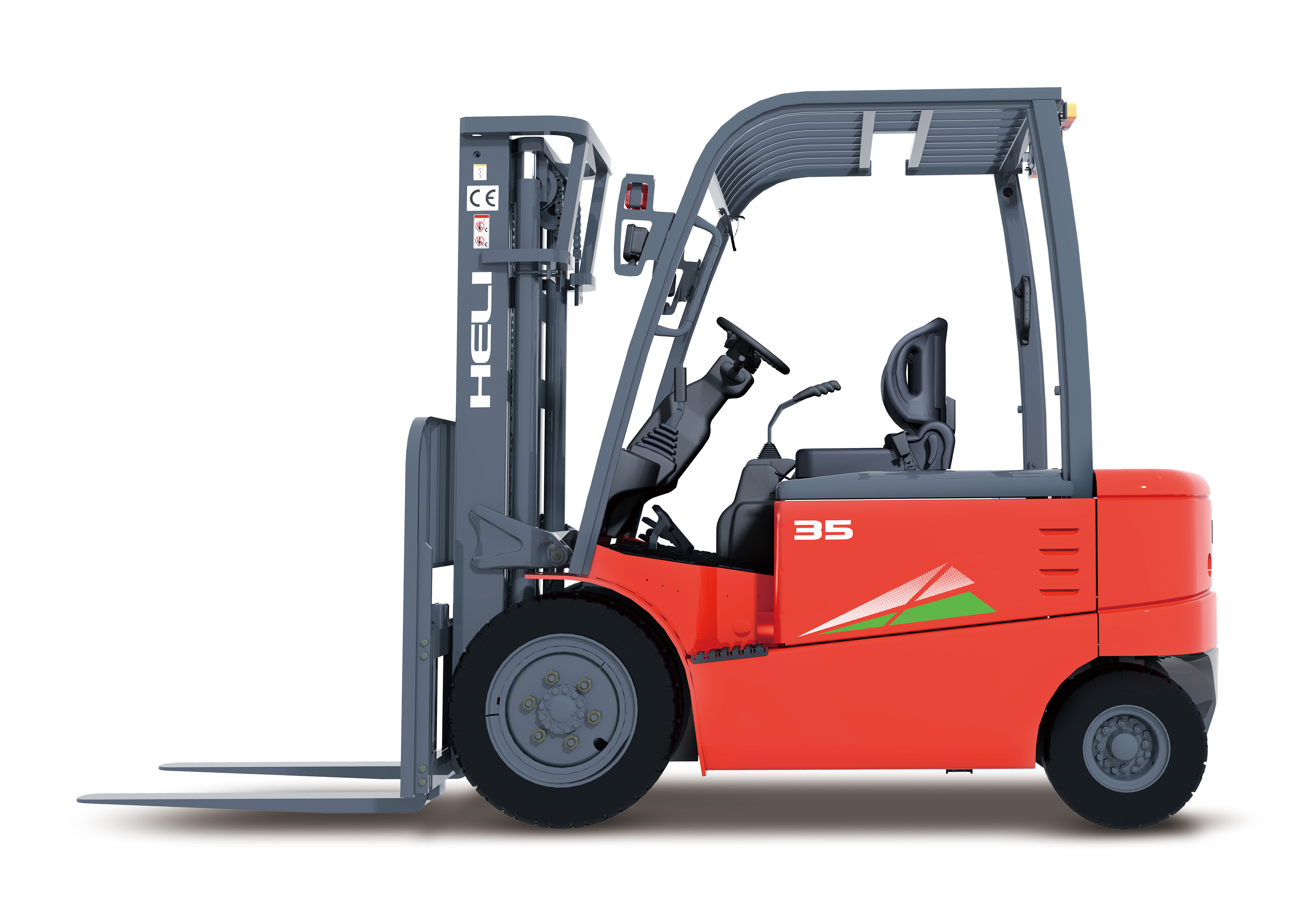 HELI Diesel Forklift view 2