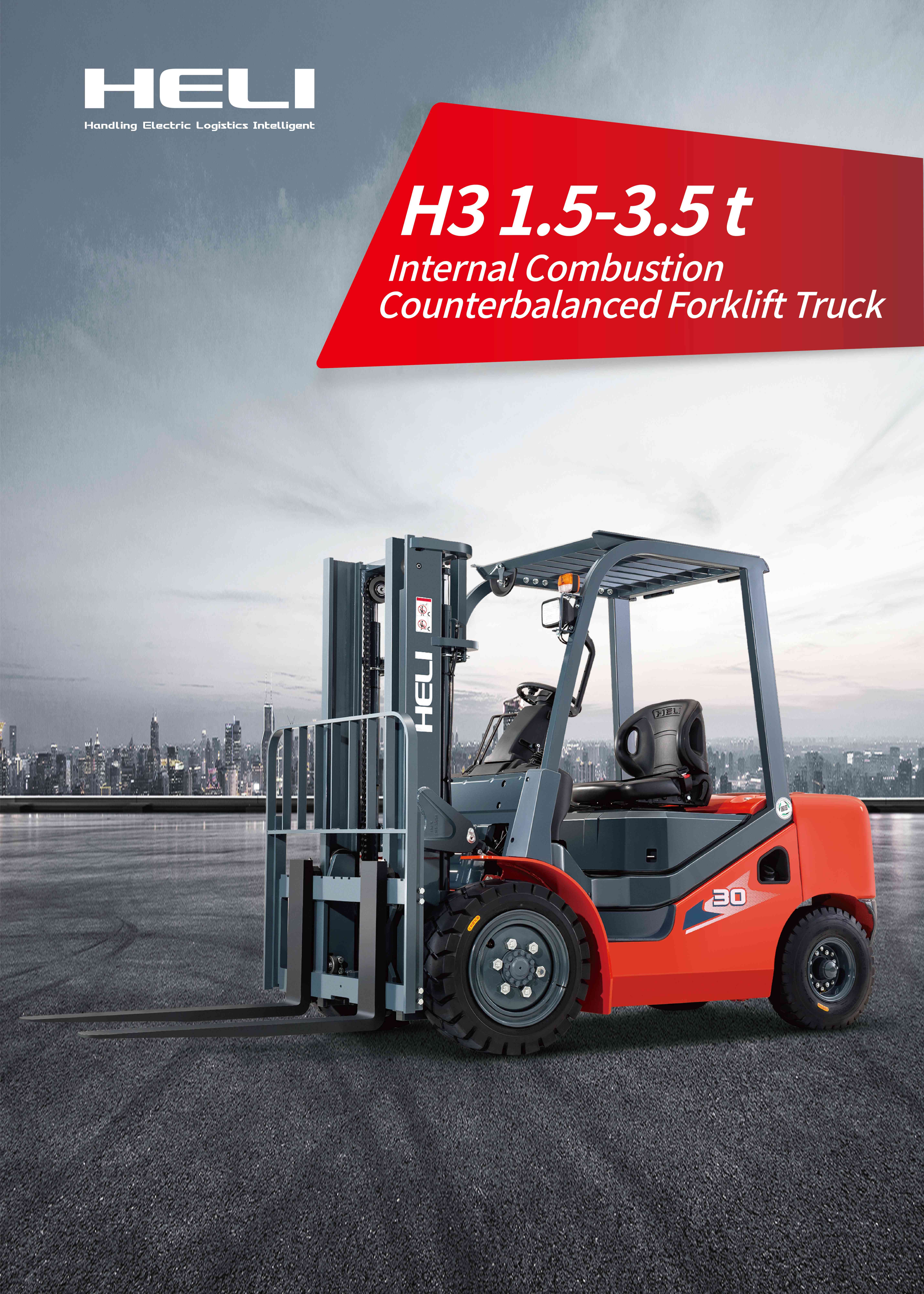 Three Wheel Forklift